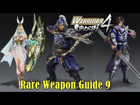 warriors orochi 4 weapons guide